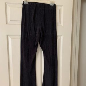 Show Me Your Mumu black suede bell bottoms medium